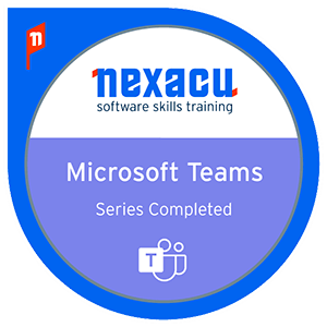 Teams series complete badge