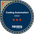 Gold Coding Automation Badge