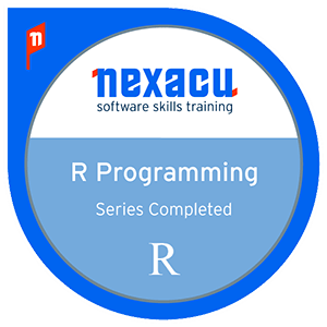 R Programming Series Complete Badge