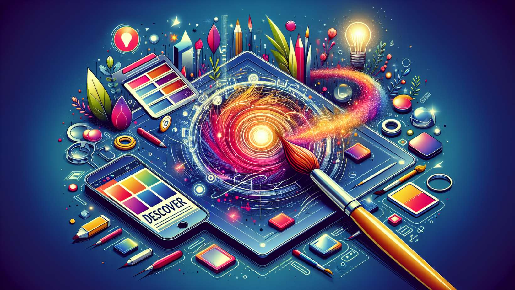 Illustration of streamlined workflow with Adobe Illustrator tools