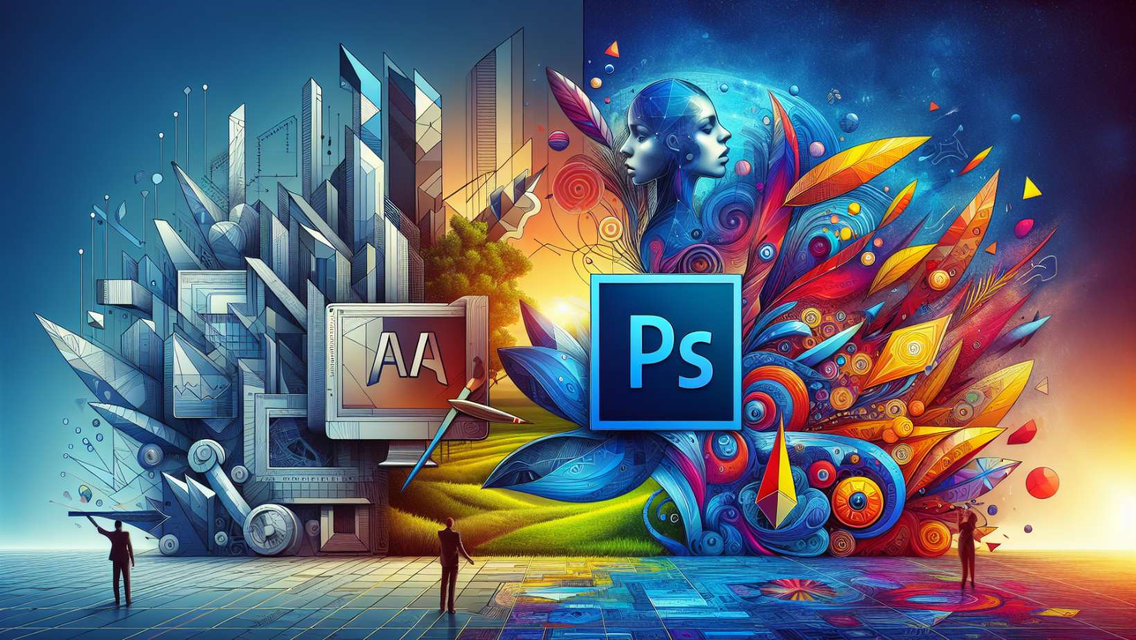 Adobe Illustrator Vs InDesign Vs Photoshop Comparison | Nexacu